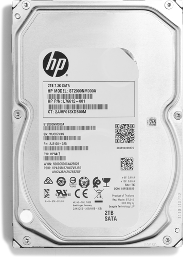 HP 2Z274AA internal hard drive 2 TB 7200 RPM 3.5" Serial ATA