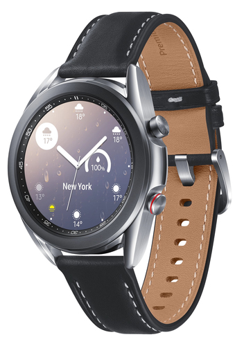 Samsung Galaxy Watch3 3.05 cm (1.2") OLED 41 mm Digital 360 x 360 pixels Touchscreen Silver Wi-Fi GPS (satellite)
