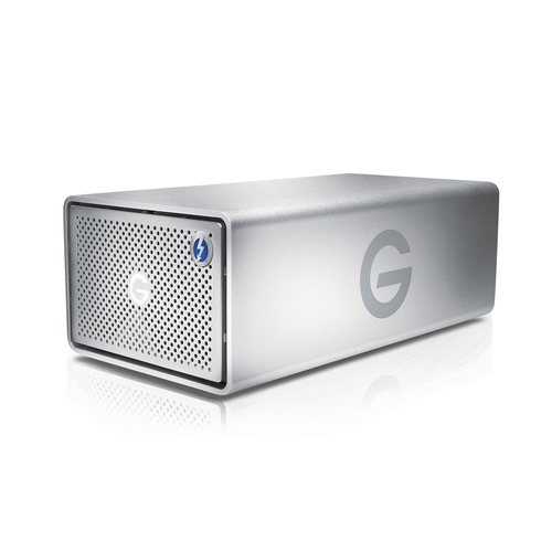 G-Technology G-RAID disk array 28 TB Desktop Silver