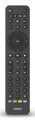 Hama 00221055 remote control IR Wireless TV Press buttons