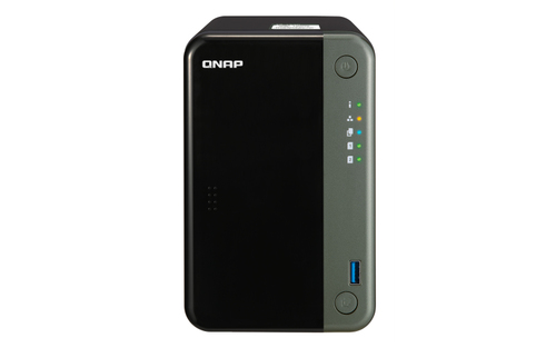 QNAP TS-253D NAS Tower Intel® Celeron® J4125 4 GB DDR4 0 TB QNAP QTS Black