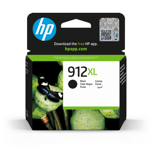 HP 912XL High Yield Black Original Ink Cartridge