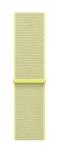 Apple MFF94ZM/A smart wearable accessory Band Yellow Nylon, Recycled polyester, Spandex