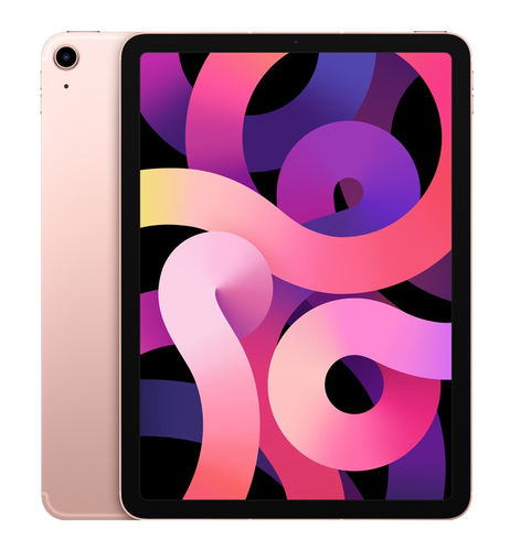 Apple iPad Air w/ 3 Years Warranty 4G LTE 64 GB 27.7 cm (10.9") Wi-Fi 6 (802.11ax) iOS 14 Rose gold
