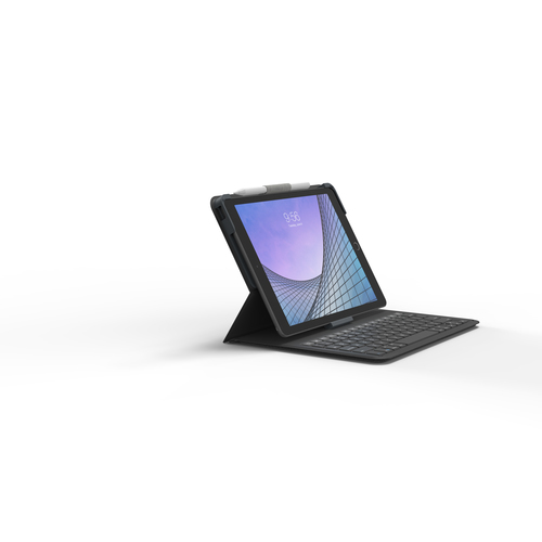 ZAGG Keyboard Messenger Folio 2- Apple iPad 10.2-inch/10.5-inch - Charcoal - UK