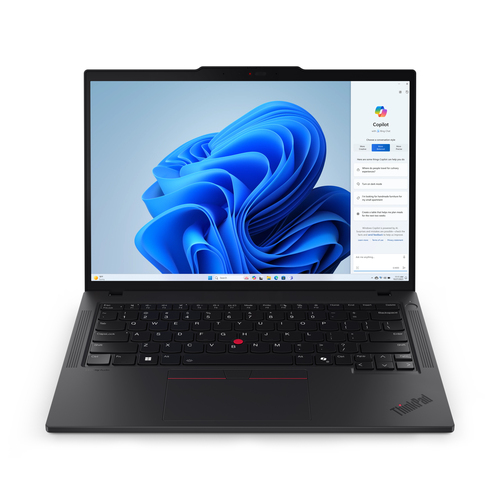 Lenovo ThinkPad T14 Gen 5 (Intel) Intel Core Ultra 7 155U Laptop 35.6 cm (14") WUXGA 32 GB DDR5-SDRAM 512 GB SSD Wi-Fi 6E (802.11ax) Windows 11 Pro UK English Black