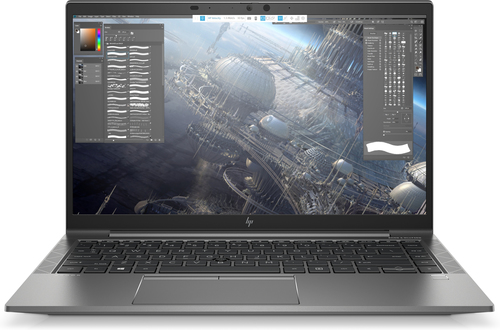 HP ZBook Firefly 14 G8 Mobile workstation 35.6 cm (14") Full HD Intel® Core™ i7 16 GB DDR4-SDRAM 512 GB SSD NVIDIA Quadro T500 Wi-Fi 6 (802.11ax) Windows 10 Pro Grey
