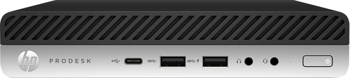 HP ProDesk 600 G5 Intel® Core™ i5 i5-9500T 8 GB DDR4-SDRAM 256 GB SSD Windows 10 Pro Mini PC Black