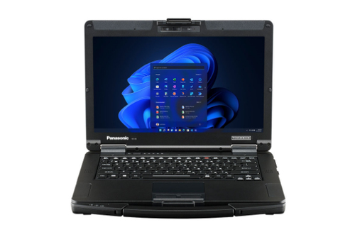 Panasonic Toughbook FZ-55GZ03WBE laptop Intel® Core™ i5 i5-1345U Netbook 35.6 cm (14") FWXGA 16 GB DDR4-SDRAM 512 GB SSD Wi-Fi 6E (802.11ax) Windows 11 Pro Black