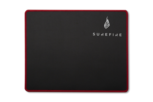 SureFire Silent Flight 320 Gaming mouse pad Black, Red