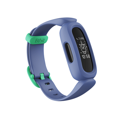 Fitbit Ace 3 PMOLED Wristband activity tracker Blue, Green