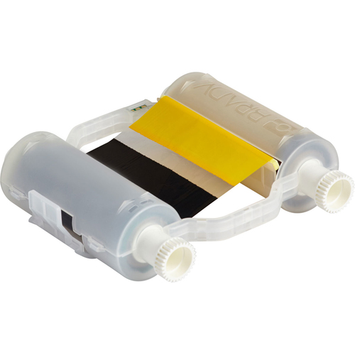 Brady B30-R10000-KY-16 printer ribbon Black, Yellow