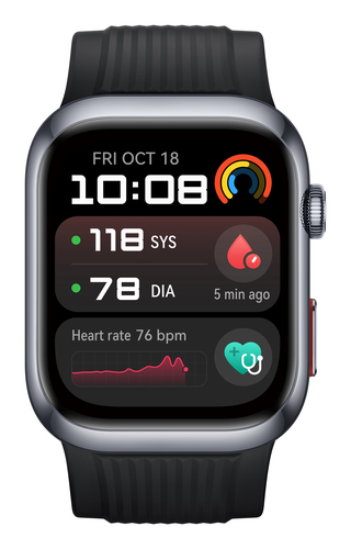 Huawei WATCH D2 4.62 cm (1.82") AMOLED 38 mm Digital 480 x 408 pixels Touchscreen Aluminium