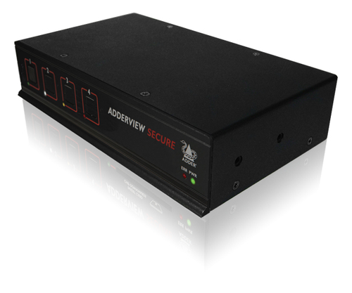 ADDER ADDERView Secure Digital KVM switch Black
