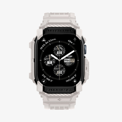 Spigen Rugged Armor Pro Case Beige Thermoplastic polyurethane (TPU)