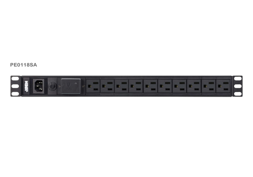 ATEN 1U Basic PDU with Surge Protection