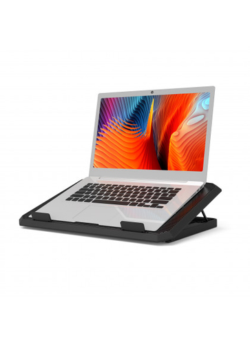 Port Designs 901099 notebook cooling pad 43.2 cm (17") 800 RPM Black