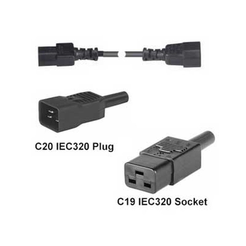 Fairline 2233-050 power cable Black 5 m C19 coupler C20 coupler