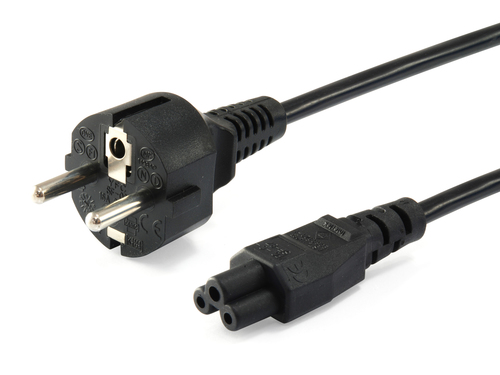 Equip High Quality Power Cord, C5 to Schuko, 1.8m