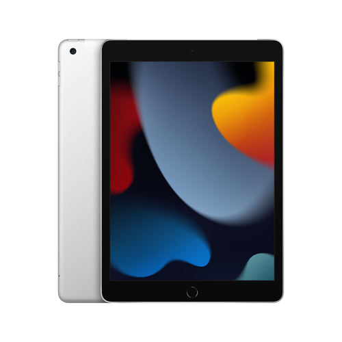 Apple iPad 9th Gen 10.2in Wi-Fi + Cellular 256GB - Silver w/ 3 Years Warranty