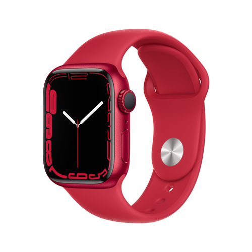 Apple Watch Series 7 OLED 41 mm Red GPS (satellite)