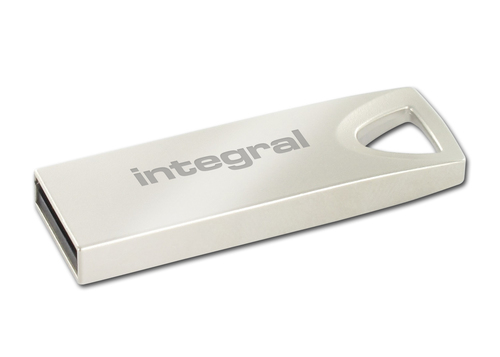 Integral 64GB USB2.0 DRIVE ARC METAL USB flash drive USB Type-A 2.0 Silver