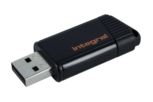 Integral 32GB USB2.0 DRIVE PULSE ORANGE USB flash drive USB Type-A 2.0