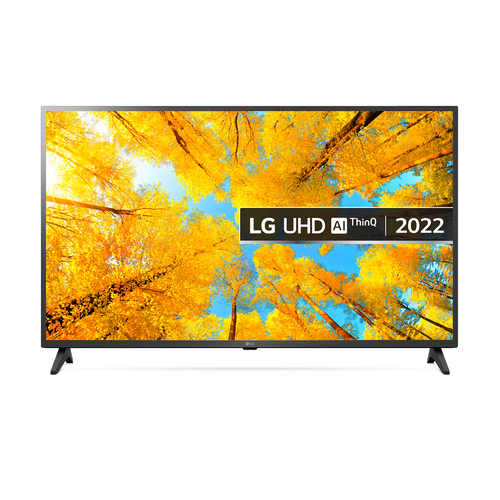 LG 43UQ75006LF.AEK TV 109.2 cm (43") 4K Ultra HD Smart TV Wi-Fi Black