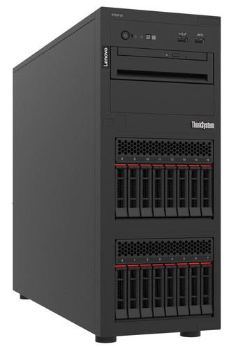 Lenovo ThinkSystem ST250 V2 server Tower Intel Xeon E E-2378 2.6 GHz 32 GB DDR4-SDRAM 750 W