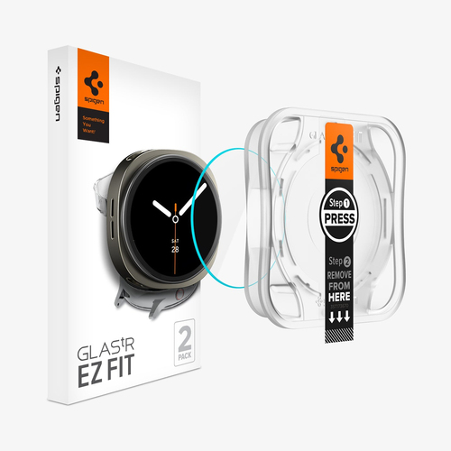Spigen GLAS.tR EZ Fit Watch 8 (44mm) Screen Protector