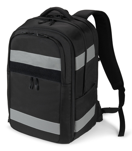 DICOTA REFLECTIVE backpack Casual backpack Black Thermoplastic polyurethane (TPU)