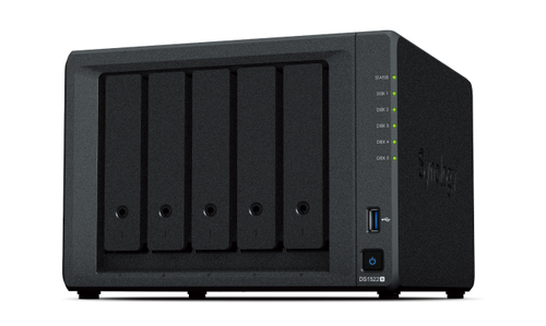 Synology DiskStation DS1522+ NAS Tower Ethernet LAN Black R1600