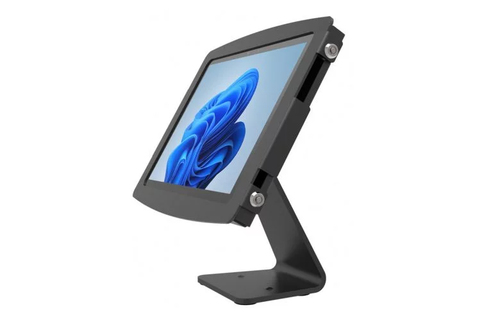 Compulocks Surface Pro 8-9 Space Enclosure Rotating Counter Stand Black