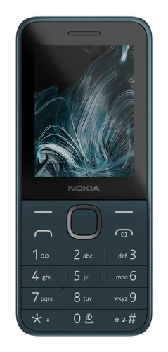 Nokia 225 (2024) - 4G, VoLTE, 2,4", 0,3MP, 64MB/128MB Dark Blue