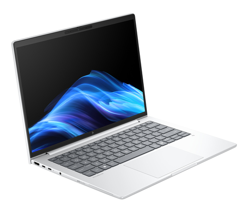HP EliteBook 8 G1i 14 AI PC Intel Core Ultra 7 255U Laptop 35.6 cm (14") Touchscreen WUXGA 16 GB DDR5-SDRAM 256 GB SSD Wi-Fi 6E (802.11ax) Windows 11 Pro Silver