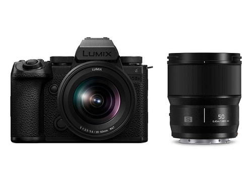 Panasonic Lumix S5IIX + S 20-60MM F3.5-5.6 + 50mm F1.8 MILC 24.2 MP CMOS 12000 x 8000 pixels Black