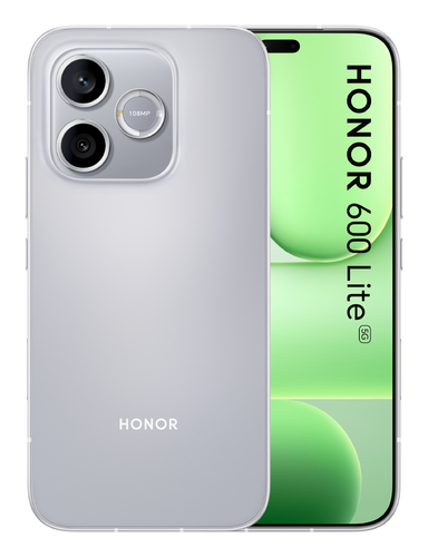 Honor 600 Lite 16.8 cm (6.6") Dual SIM Android 16.0 5G USB Type-C 8 GB 256 GB 6520 mAh Grey