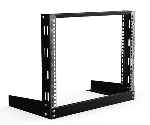 Lanview LVR06U63BL rack cabinet 6U Wall mounted rack Black