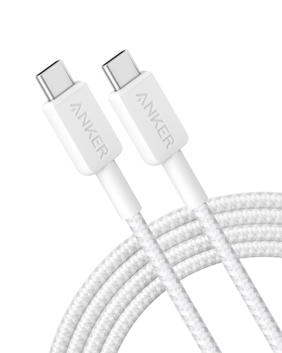 Anker Braided USB-C to Lightning Charging Cable 1.8 m, White