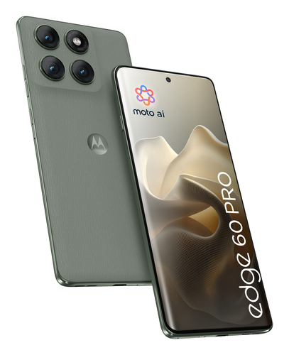 Motorola edge 60 pro 16.9 cm (6.67") Dual SIM Android 15 5G USB Type-C 12 GB 512 GB 6000 mAh Grey