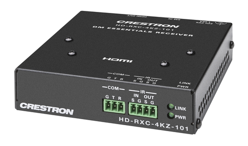 Crestron HD-RXC-4KZ-101 AV extender AV receiver Black