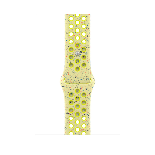 Apple MGC14ZM/A smart wearable accessory Band Yellow Aluminium, Fluoroelastomer