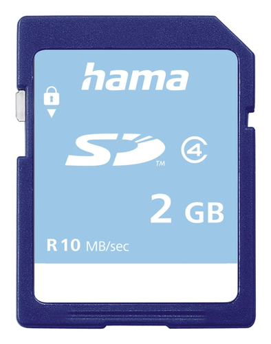 Hama SD Memory Card 2GB Class 4 10MB/s