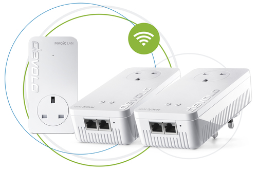 Devolo Magic 1 WiFi 1200 Mbit/s Ethernet LAN Wi-Fi White 3 pc(s)