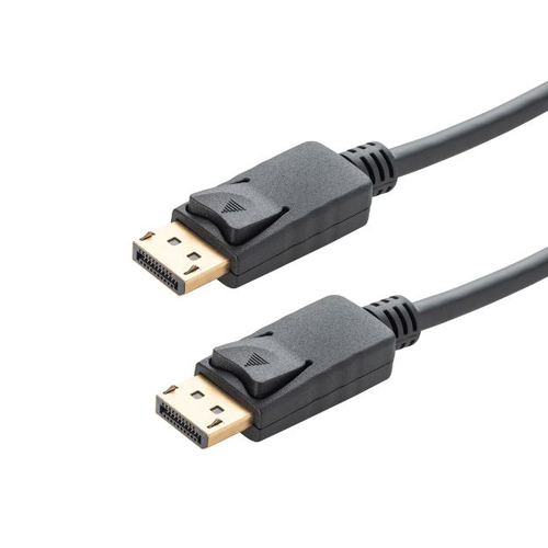 connektgear 1m V1.4 8K DisplayPort Connector Cable - Male to Male Gold Lockable Connectors