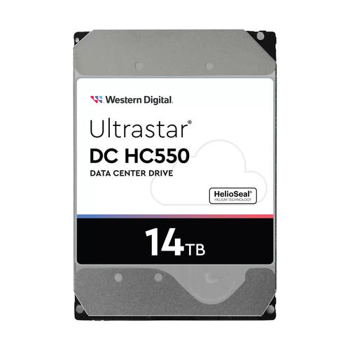 Western Digital Ultrastar DC HC550 internal hard drive 14 TB 7200 RPM 512 MB 3.5" SAS