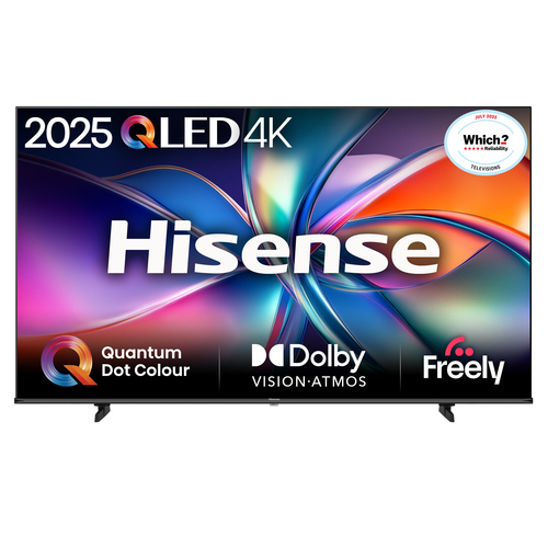 Hisense 55" E7QTUK QLED Smart AI TV with Freely