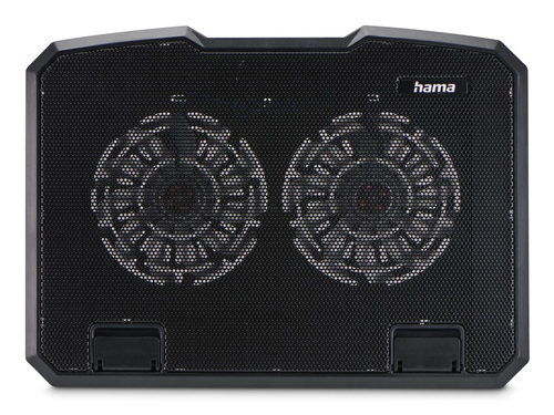 Hama Black Metal laptop cooling pad 39.6 cm (15.6")