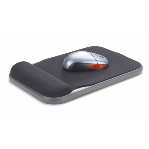 Kensington Height Adjustable Gel Mouse Pad Black