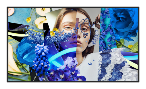 Hikvision DS-D6043UN-DP Signage Display Digital signage flat panel 109.2 cm (43") LED Wi-Fi 500 cd/m² 4K Ultra HD Black Built-in processor Android 24/7